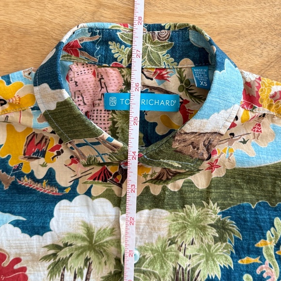 Tori Richard | XS | Boat Day Aloha S/S Shirt - Picture 7 of 8